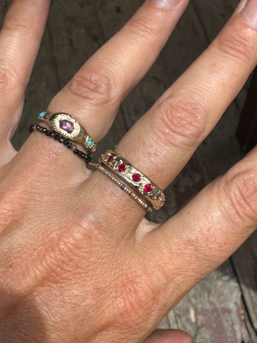 JOANNIA - 9ct GOLD RUBY RING