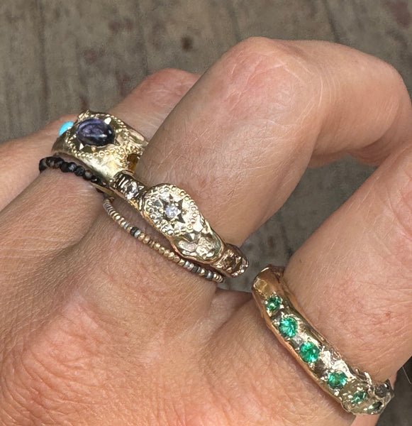 THEKLA - 9ct YG with Diamonds