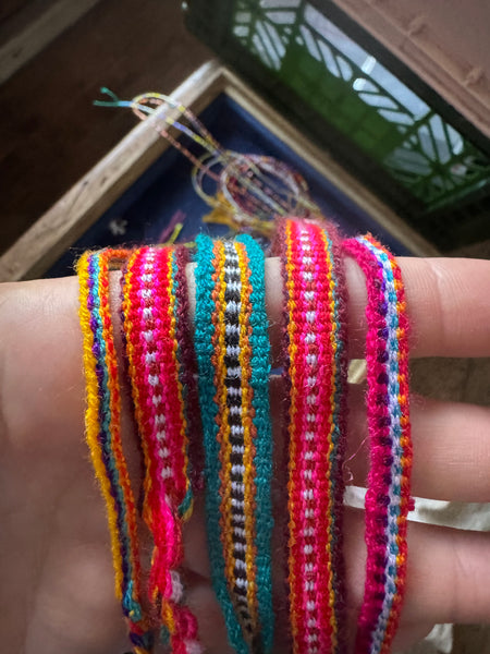 Woven bracelets