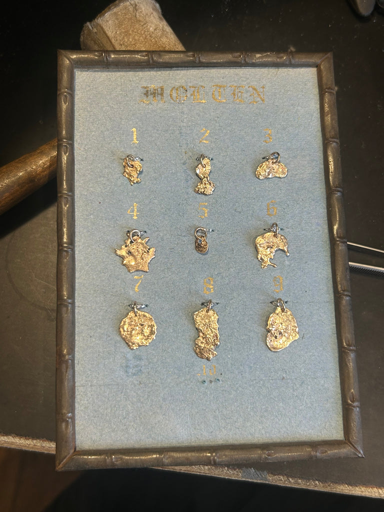 MOLTEN BLOB PENDANTS