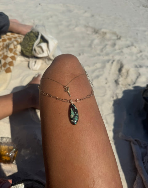 Textured handmade chain