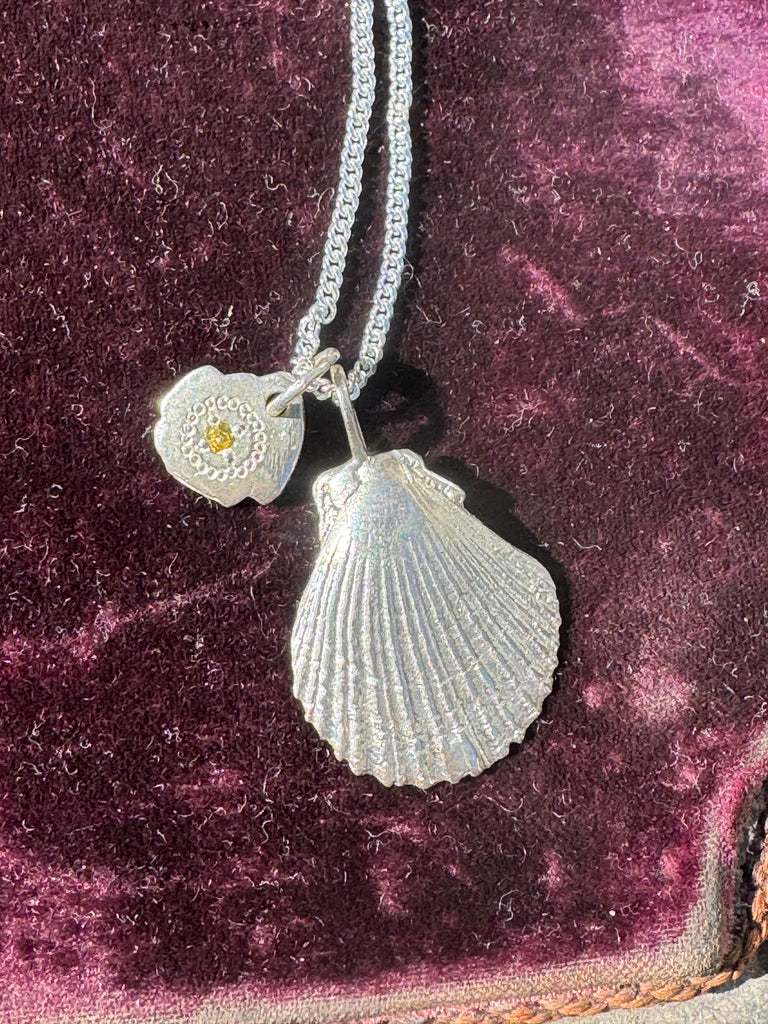 Sterling silver cluster