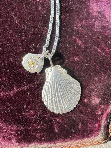Sterling silver cluster